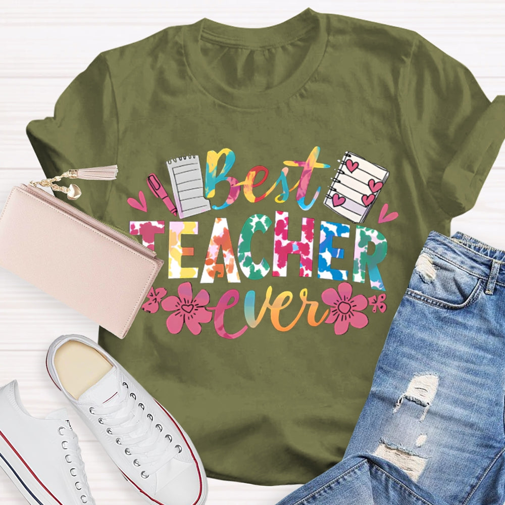 Best Teacher Ever Back to school T-Shirt