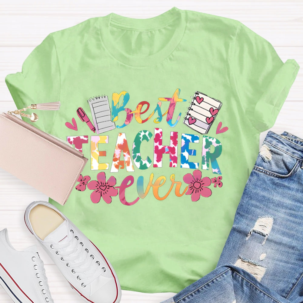 Best Teacher Ever Back to school T-Shirt