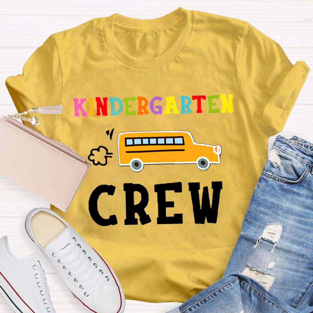 Personalized Grade School Bus Back To School T-Shirt