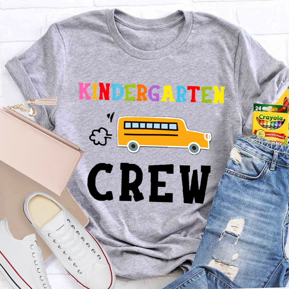 Personalized Grade School Bus Back To School T-Shirt