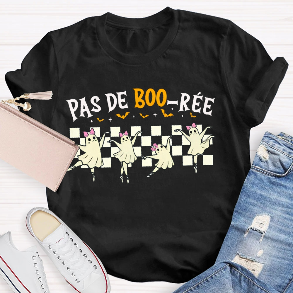 Psa De Boo Ree Dancing Imp Bilingual Teacher T-shirt