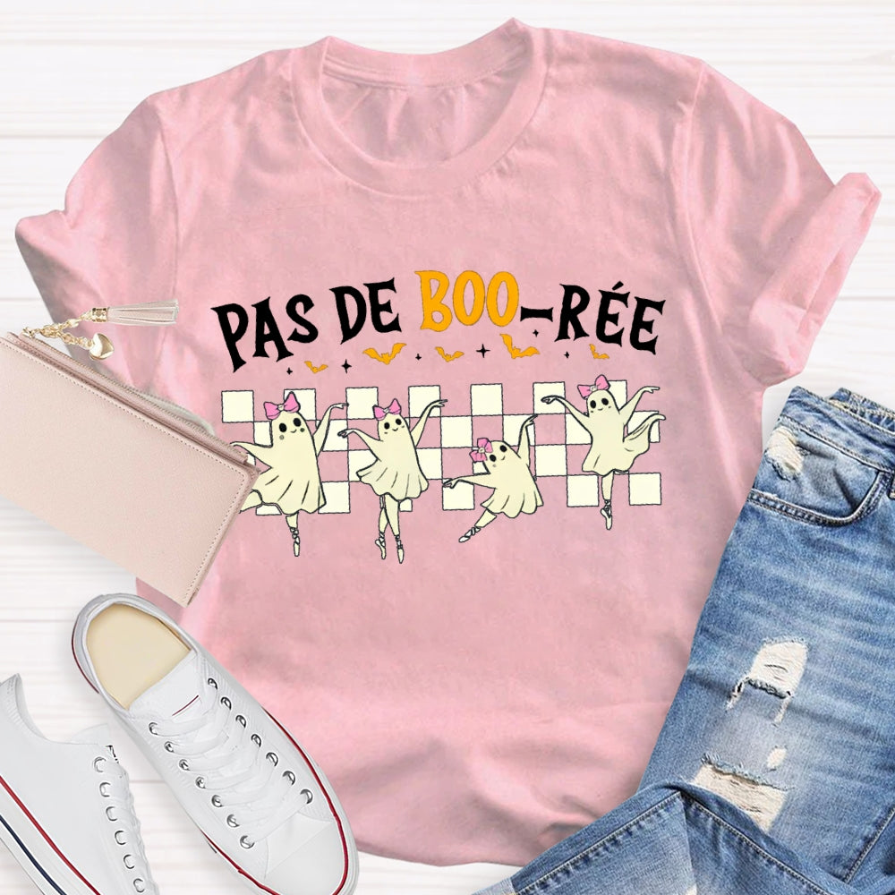 Psa De Boo Ree Dancing Imp Bilingual Teacher T-shirt
