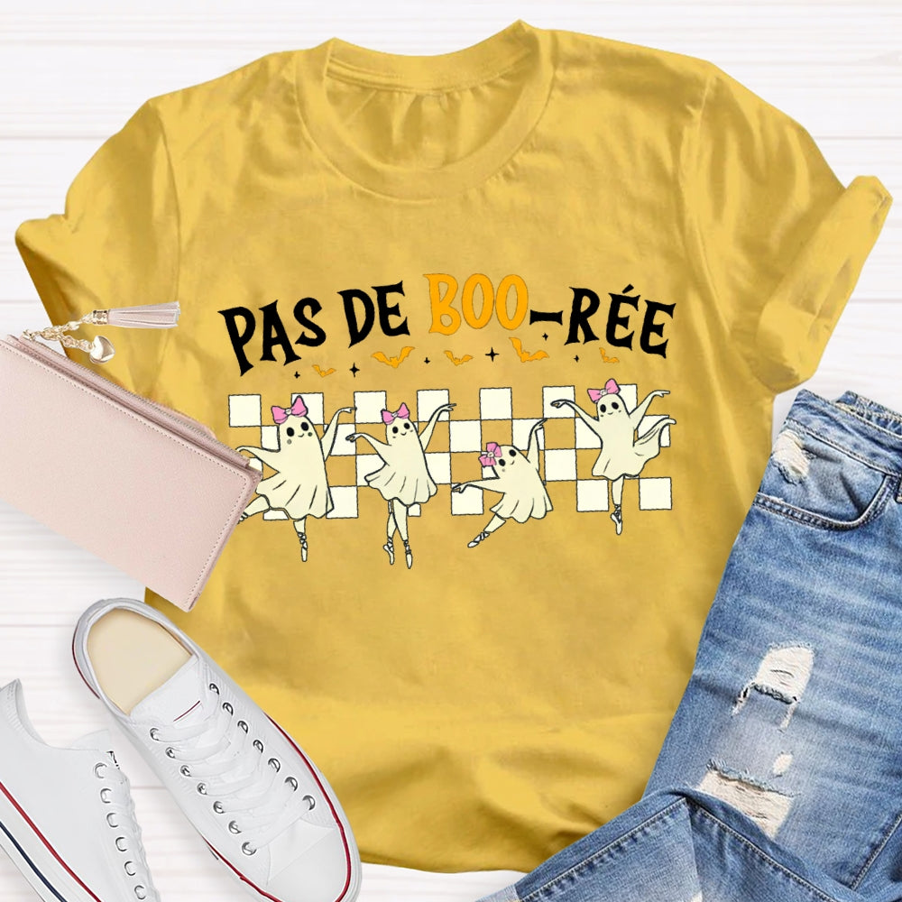 Psa De Boo Ree Dancing Imp Bilingual Teacher T-shirt