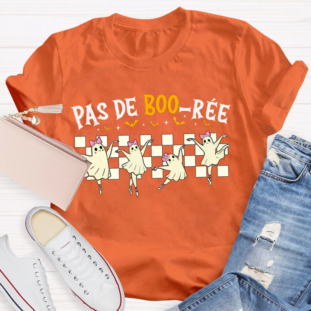 Psa De Boo Ree Dancing Imp Bilingual Teacher T-shirt
