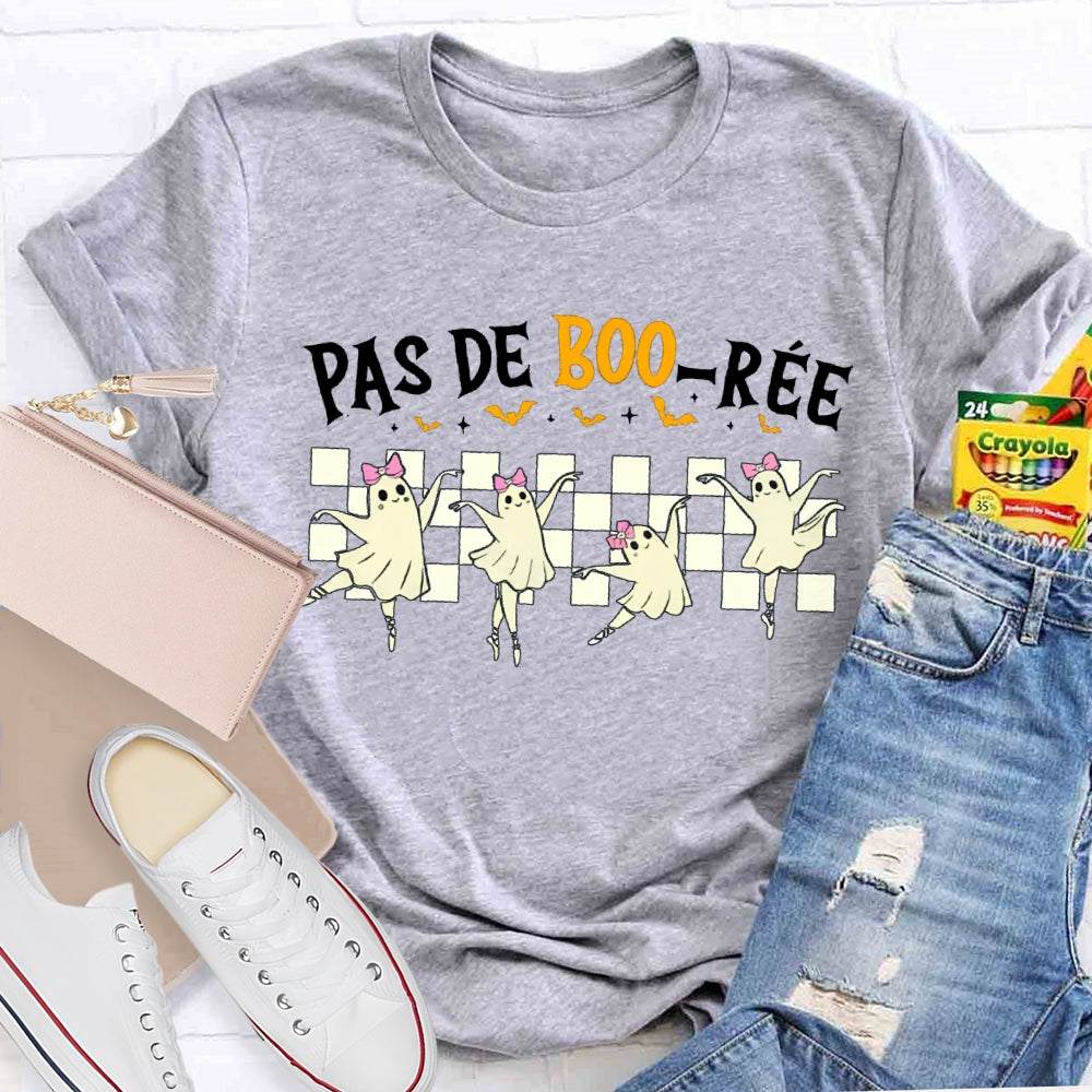 Psa De Boo Ree Dancing Imp Bilingual Teacher T-shirt