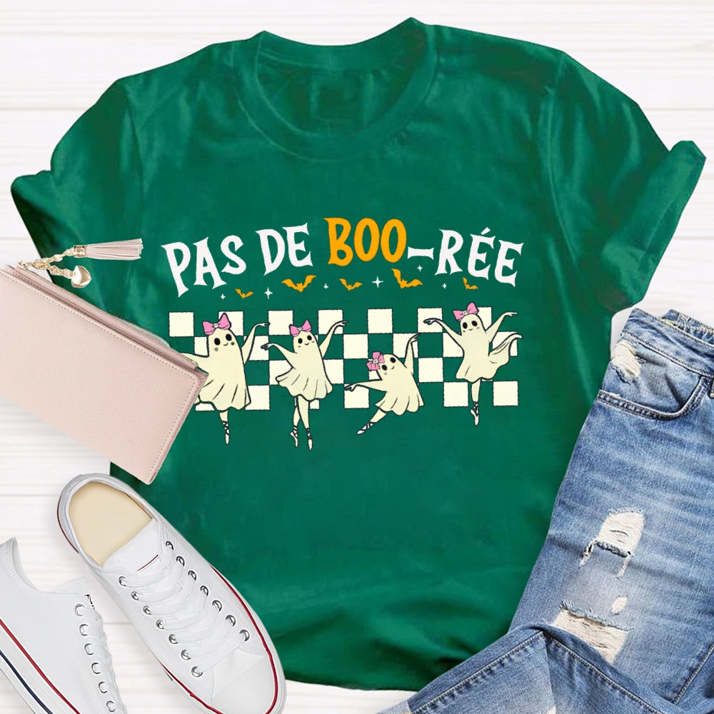 Psa De Boo Ree Dancing Imp Bilingual Teacher T-shirt