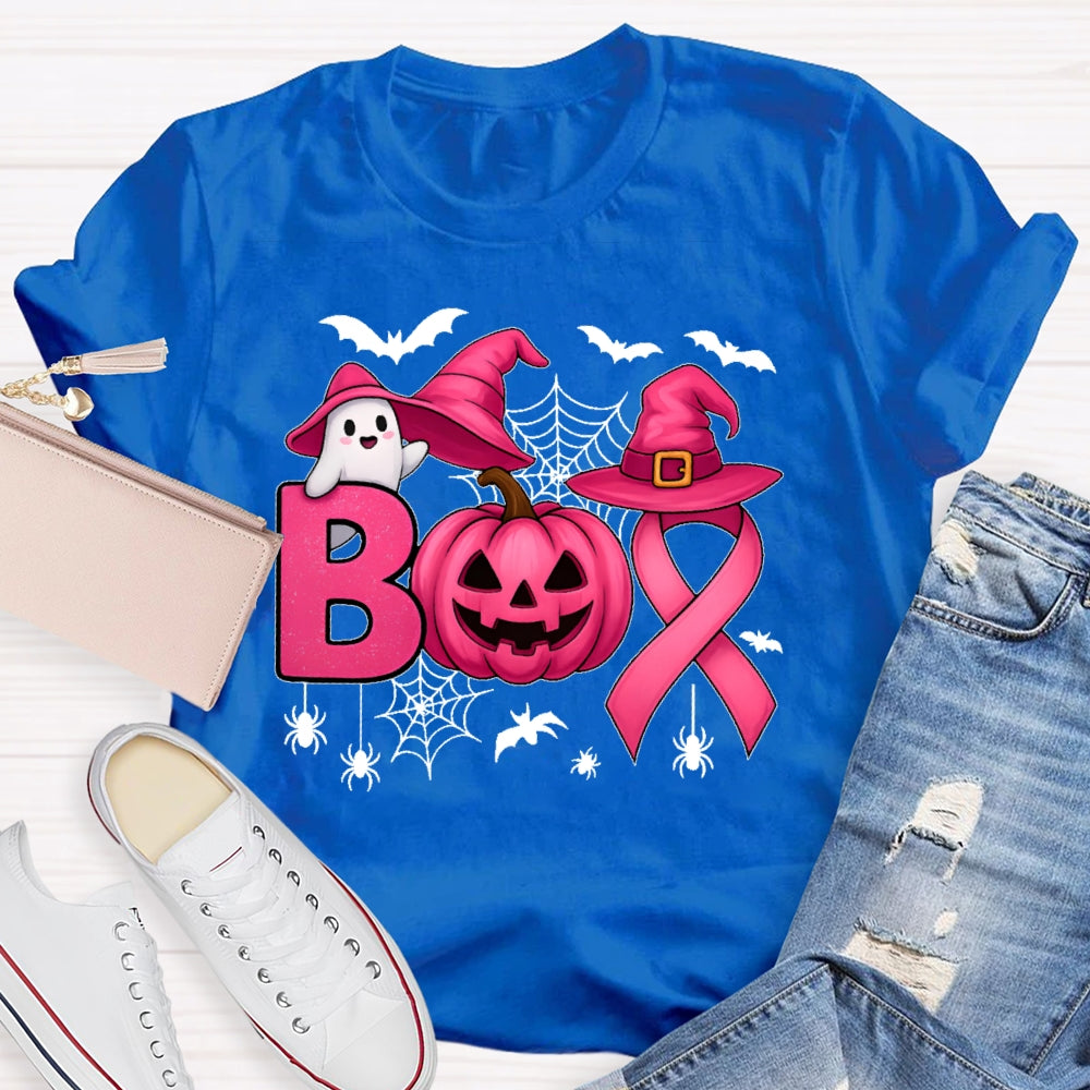 Boo Scare Away Breast Cancer T-shirt