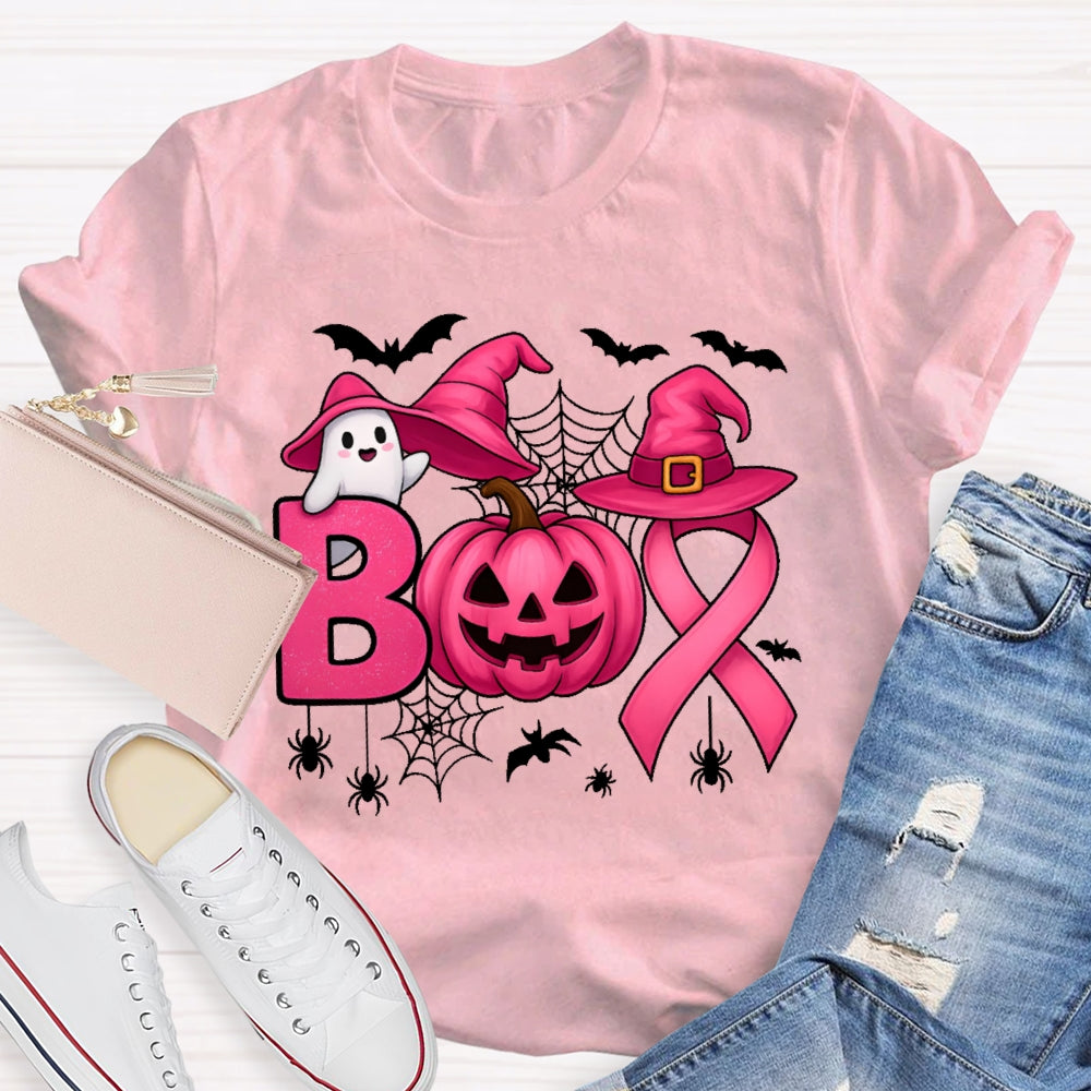 Boo Scare Away Breast Cancer T-shirt