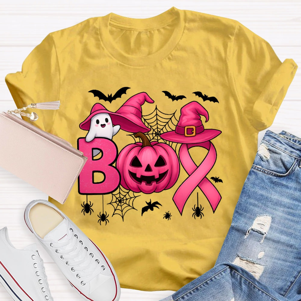 Boo Scare Away Breast Cancer T-shirt