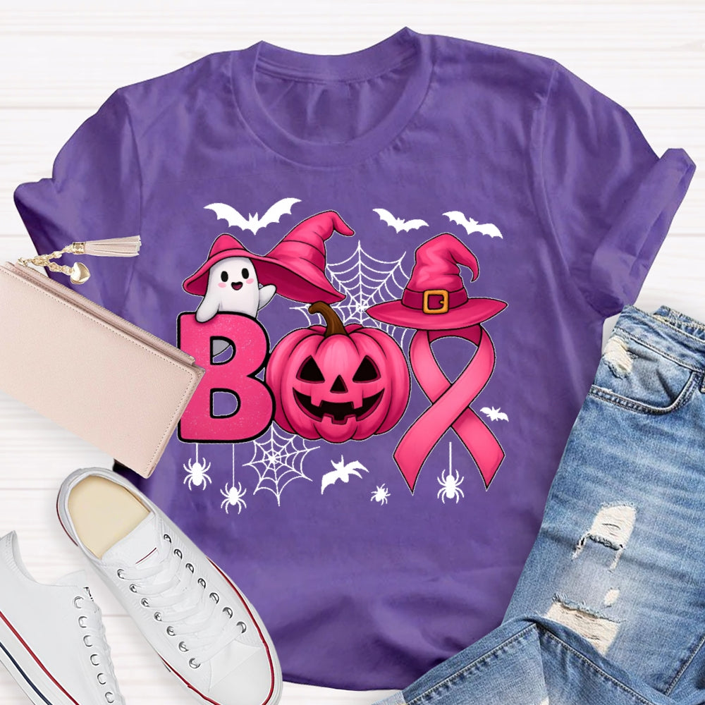 Boo Scare Away Breast Cancer T-shirt