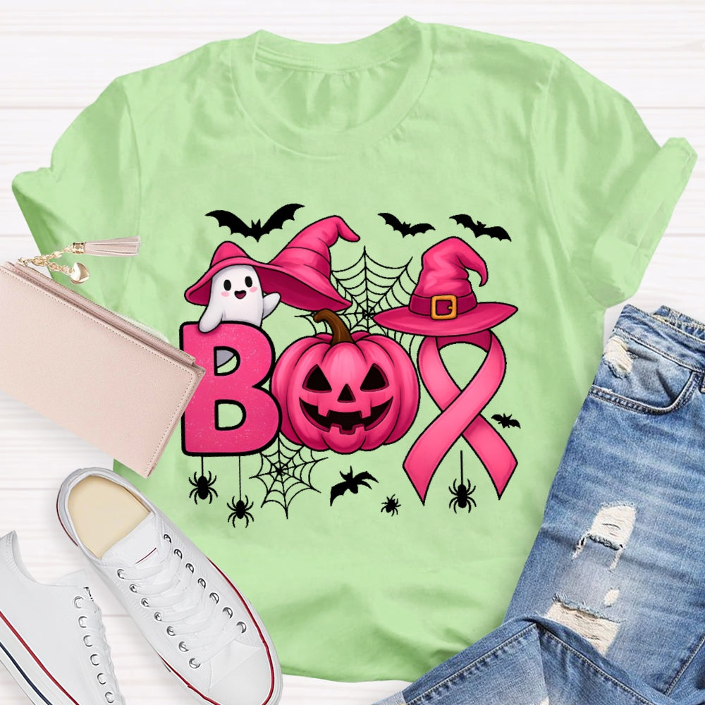 Boo Scare Away Breast Cancer T-shirt