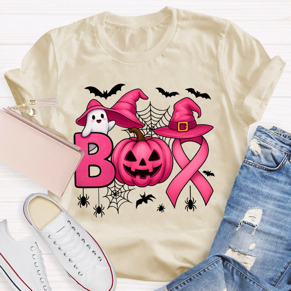 Boo Scare Away Breast Cancer T-shirt