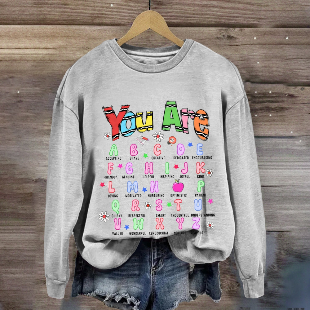 You Are Accepting Brave Sweatshirt