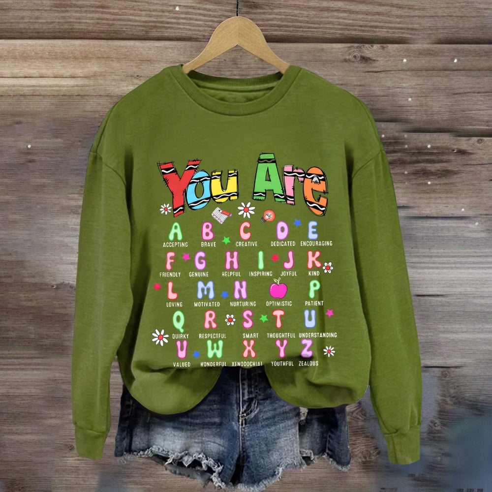You Are Accepting Brave Sweatshirt