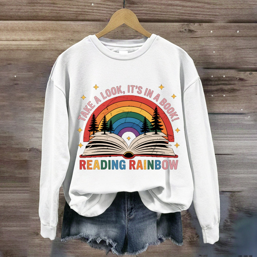 Take A Look It'S In A Book Sweatshirt