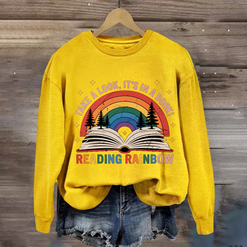 Take A Look It'S In A Book Sweatshirt
