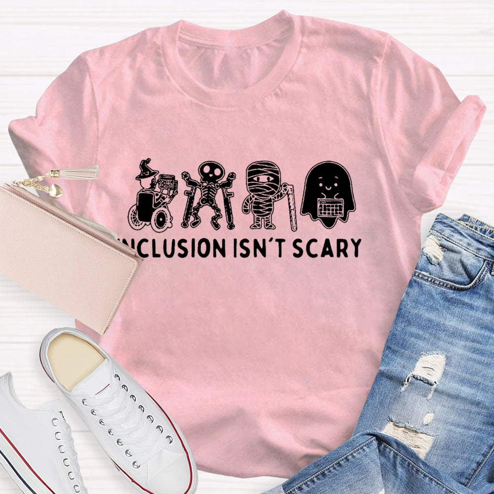 Inclusion Isn't Scary Halloween T-shirt