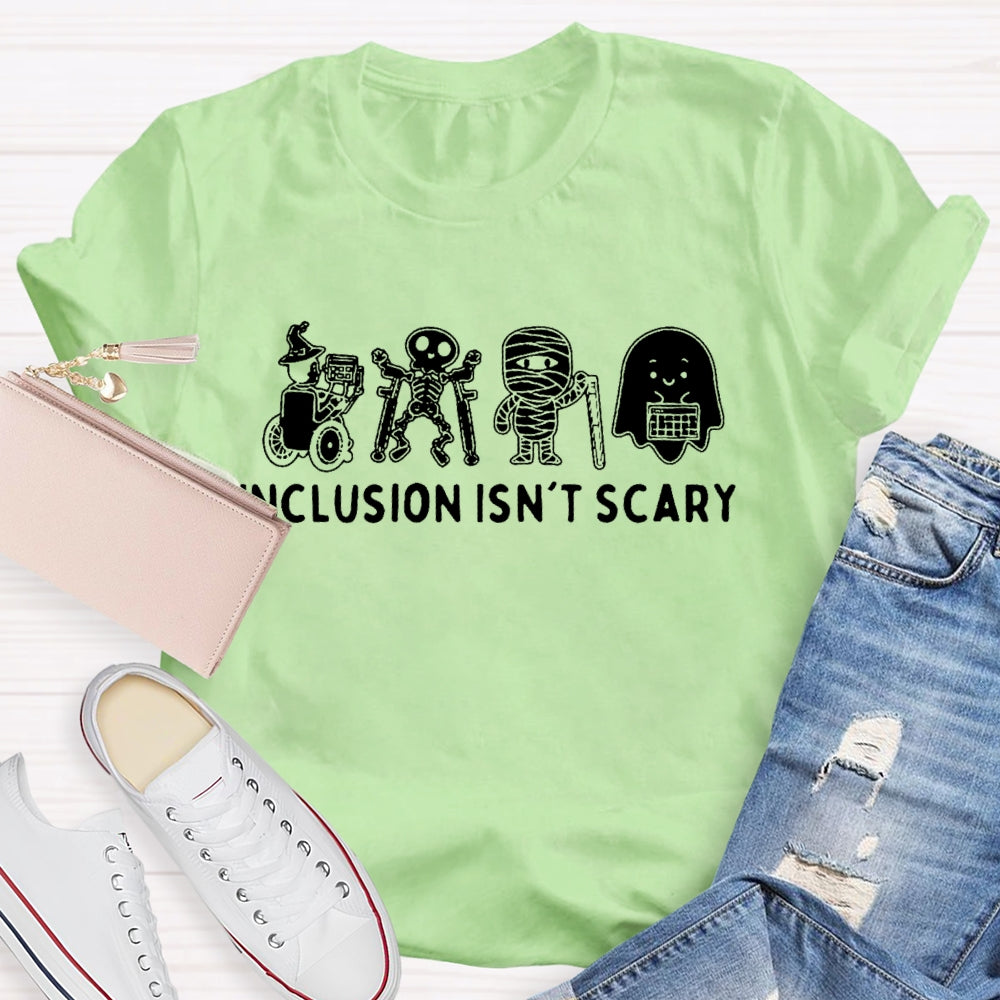 Inclusion Isn't Scary Halloween T-shirt