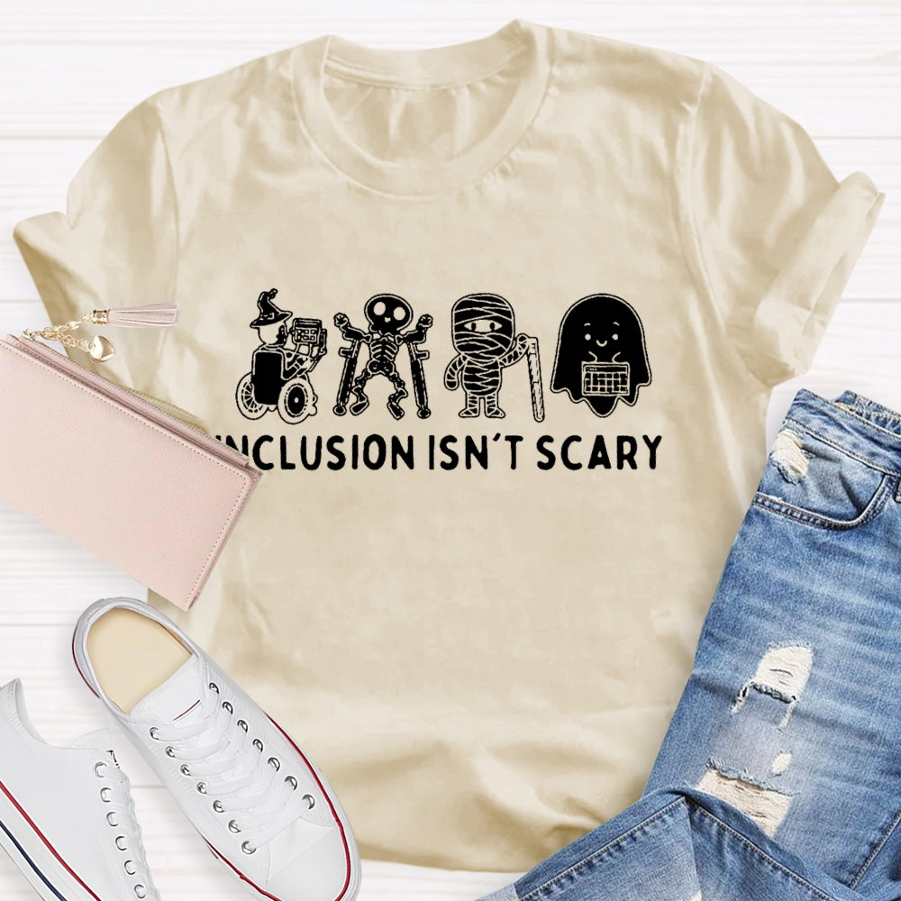 Inclusion Isn't Scary Halloween T-shirt