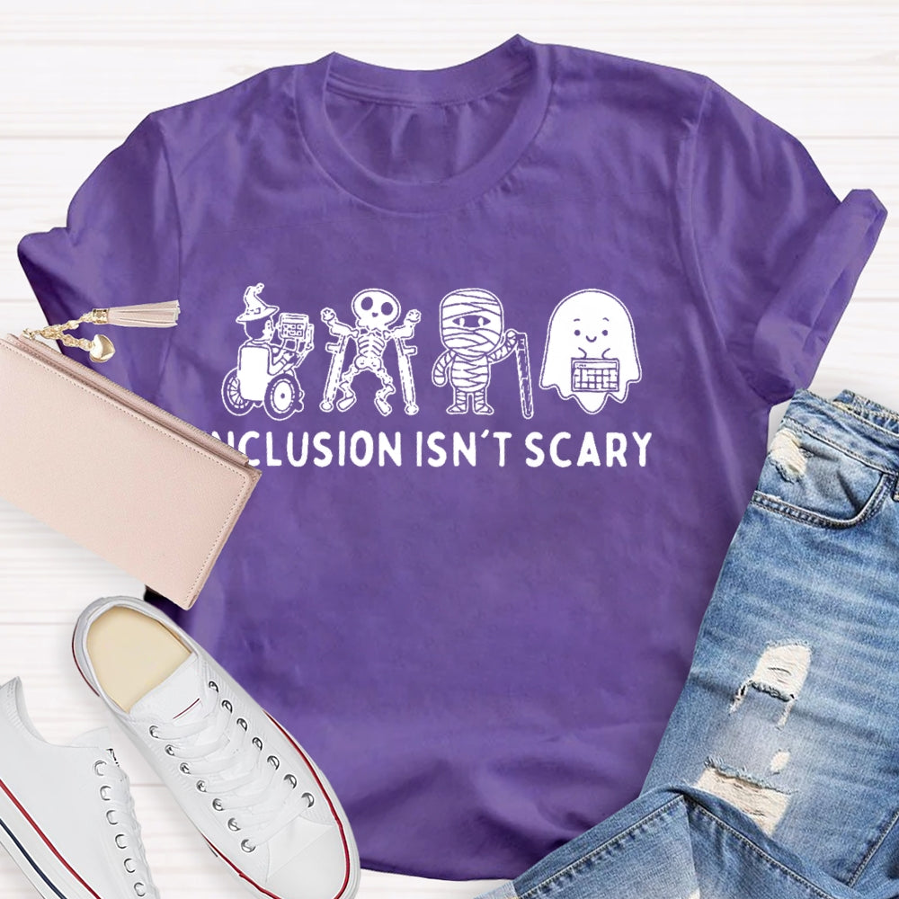 Inclusion Isn't Scary Halloween T-shirt