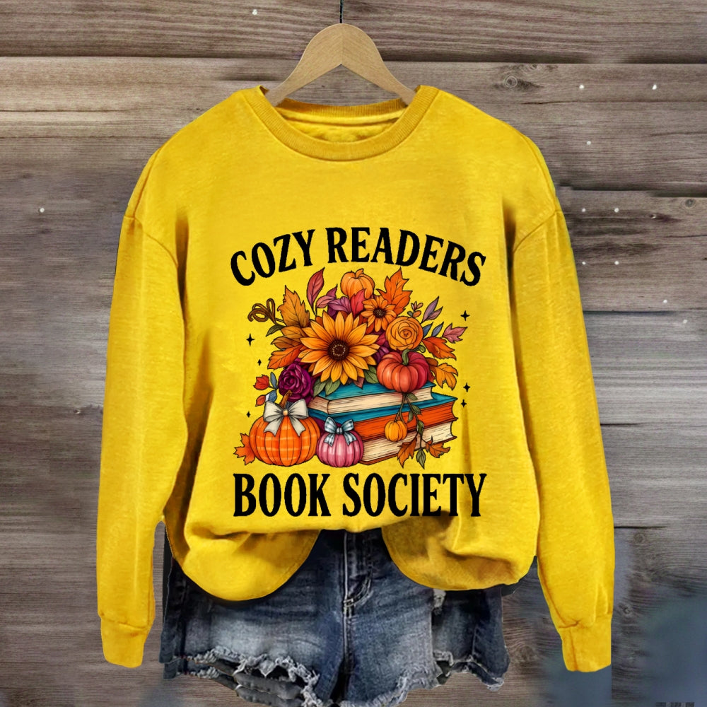 Cozy Readers Book Society Sweatshirt