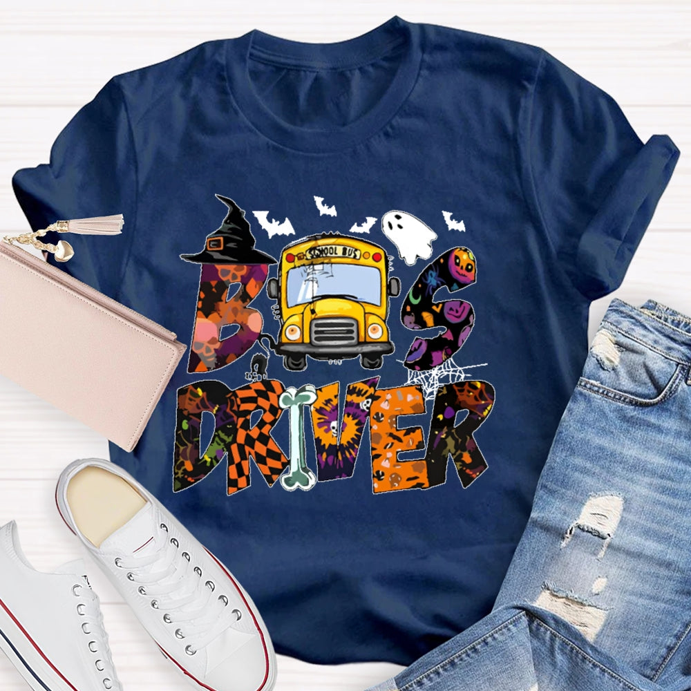 Bus Driver Halloween Cute T-shirt