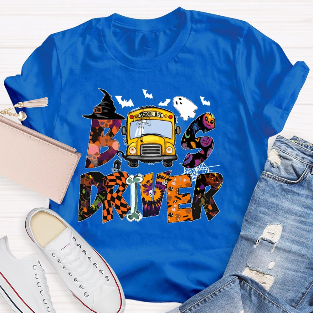 Bus Driver Halloween Cute T-shirt