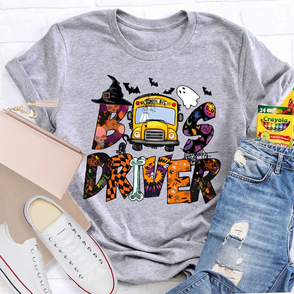 Bus Driver Halloween Cute T-shirt