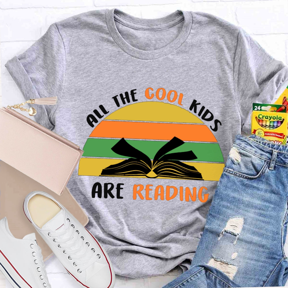 All The Cool Kids Are Reading T-shirt