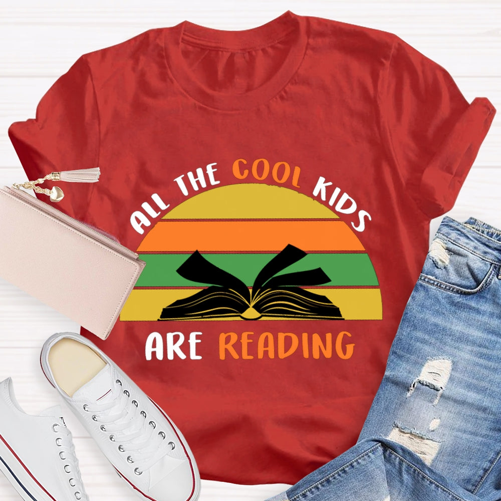 All The Cool Kids Are Reading T-shirt