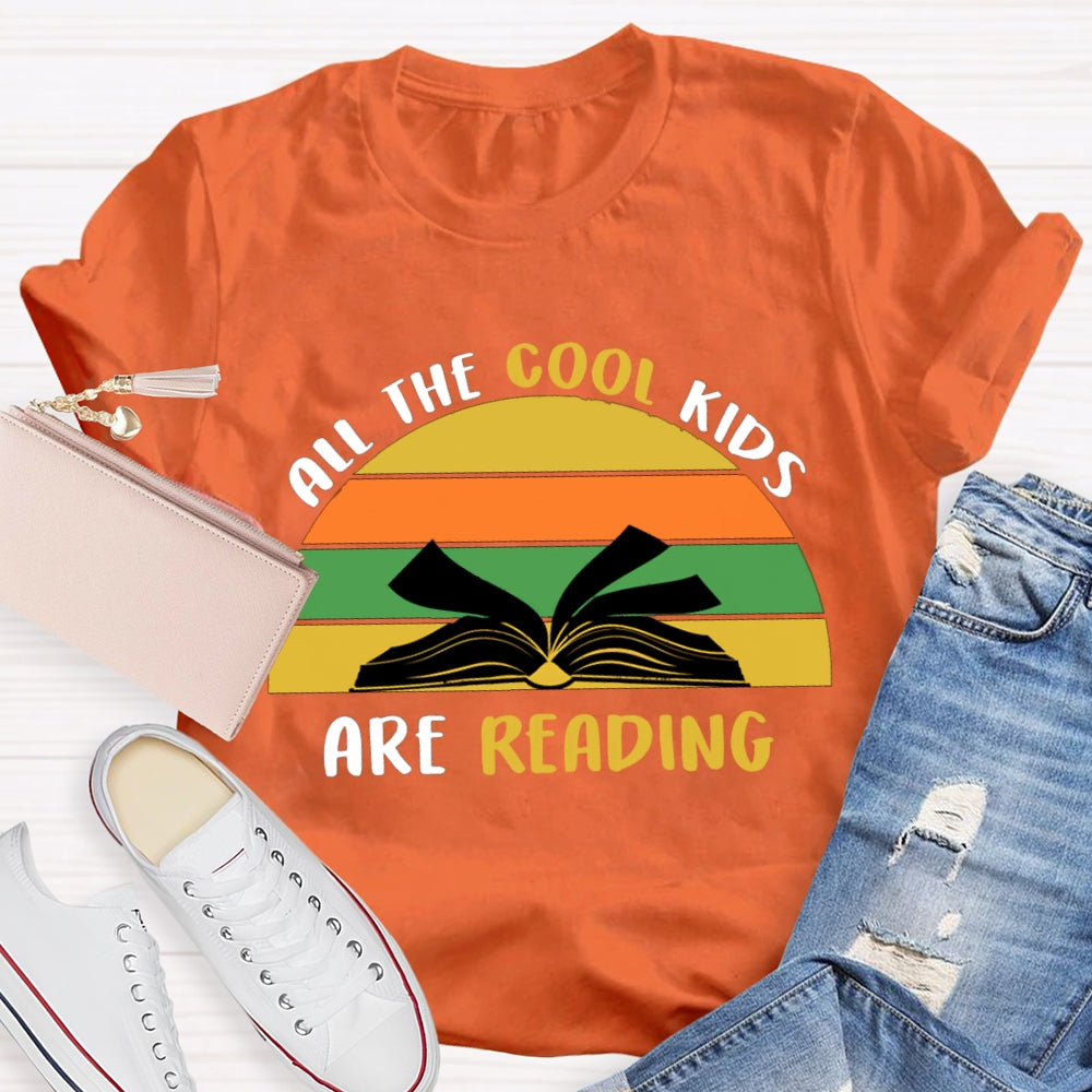 All The Cool Kids Are Reading T-shirt