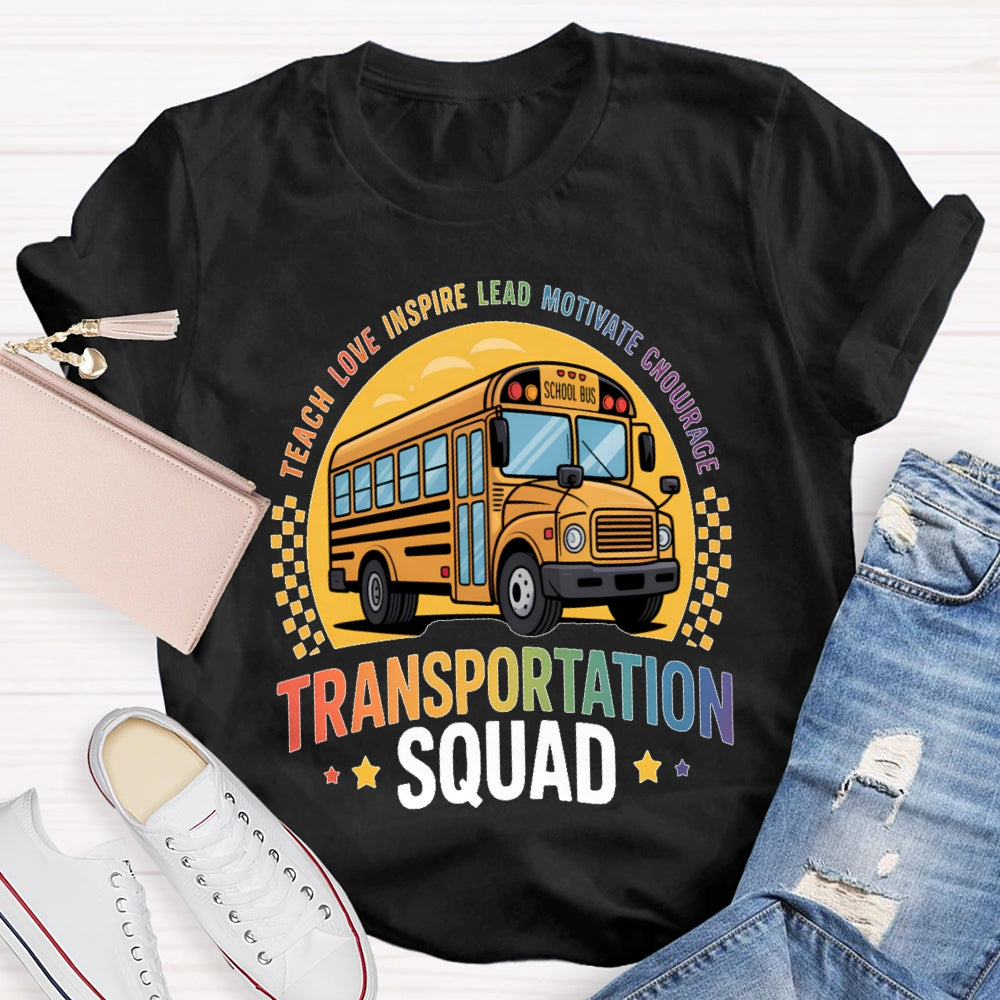 Transportation Squad Graphic T-shirt