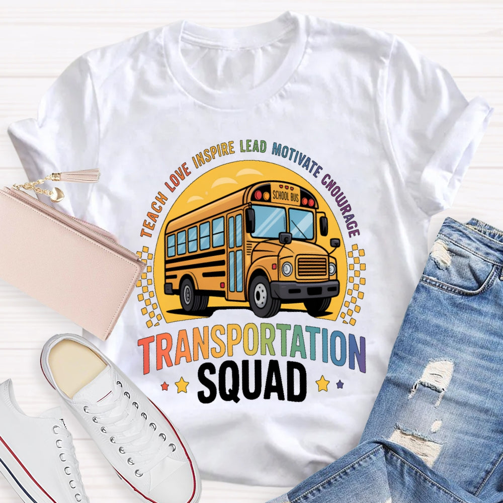 Transportation Squad Graphic T-shirt