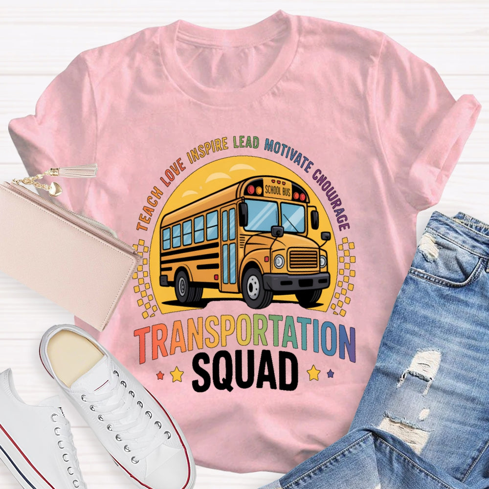 Transportation Squad Graphic T-shirt
