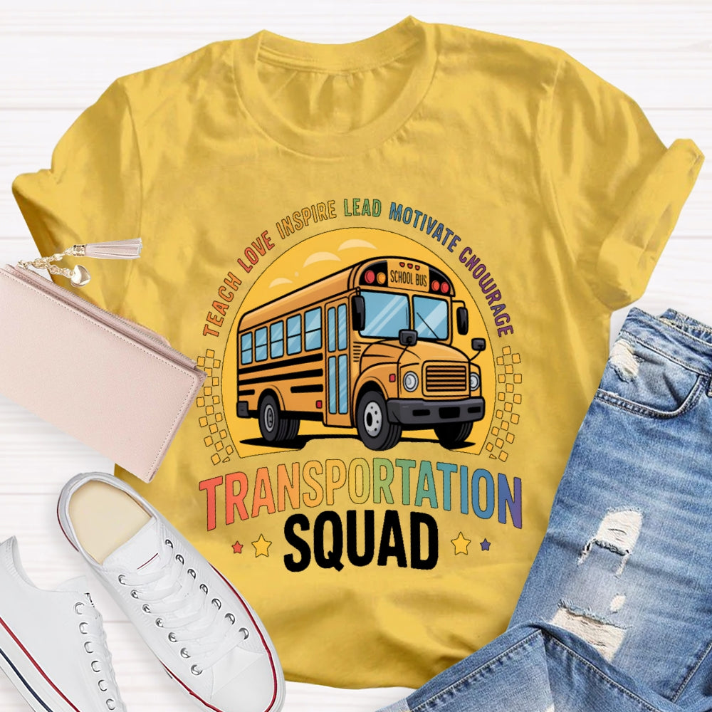 Transportation Squad Graphic T-shirt