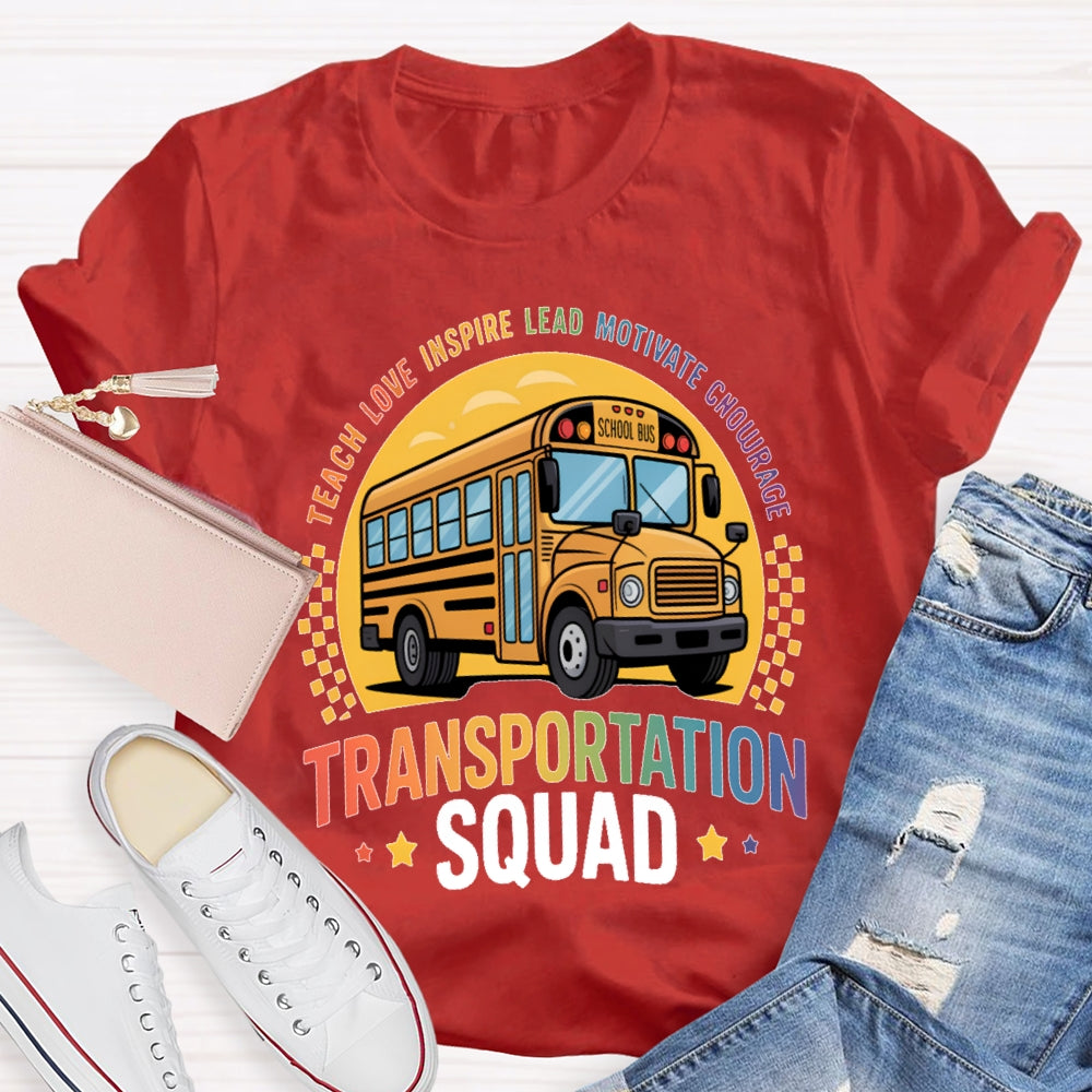 Transportation Squad Graphic T-shirt