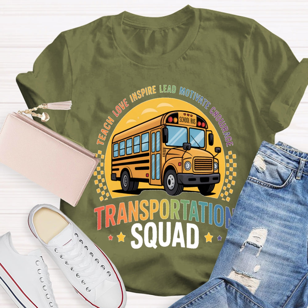 Transportation Squad Graphic T-shirt