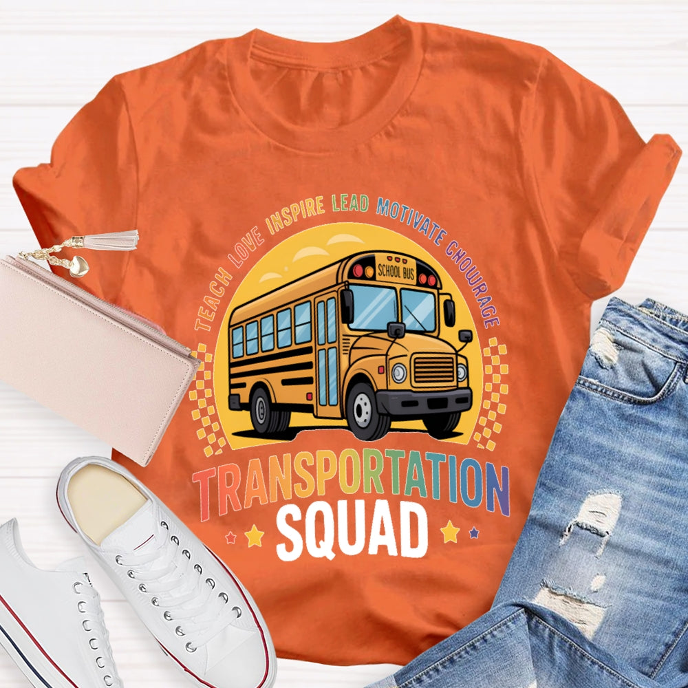 Transportation Squad Graphic T-shirt