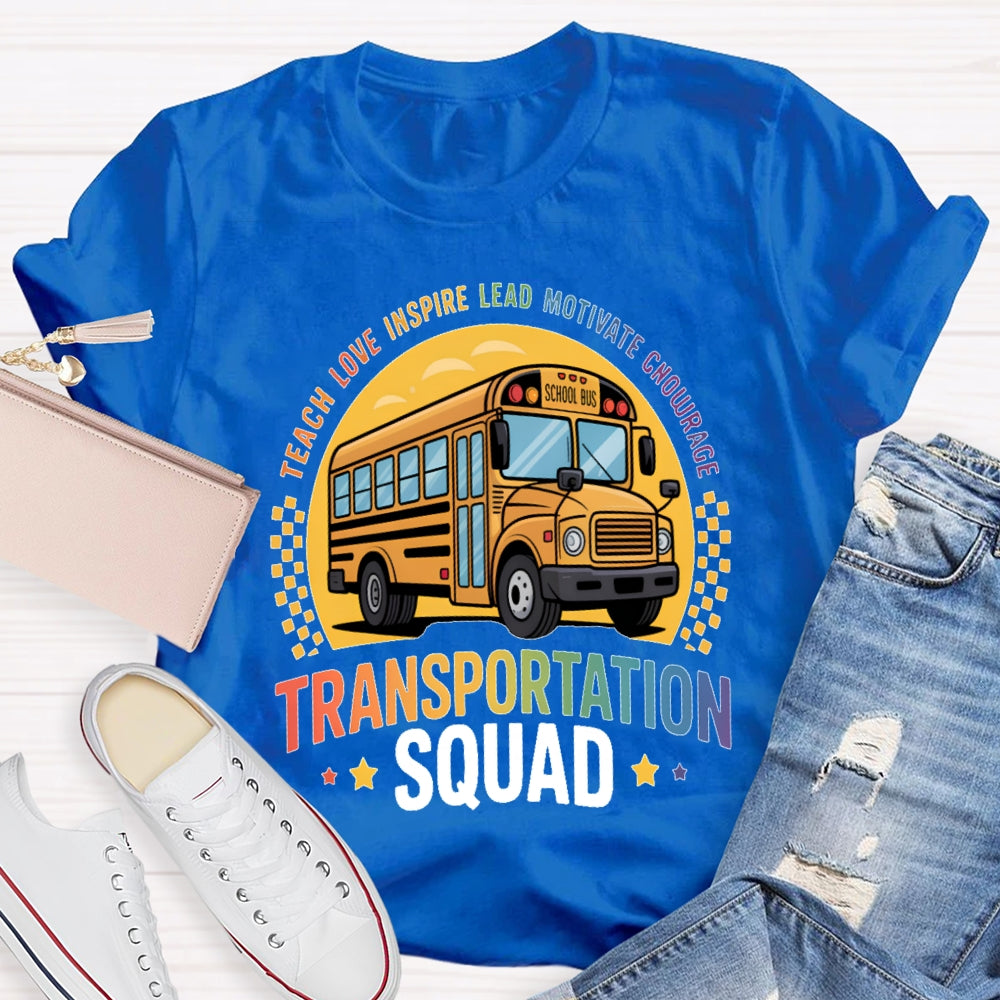 Transportation Squad Graphic T-shirt