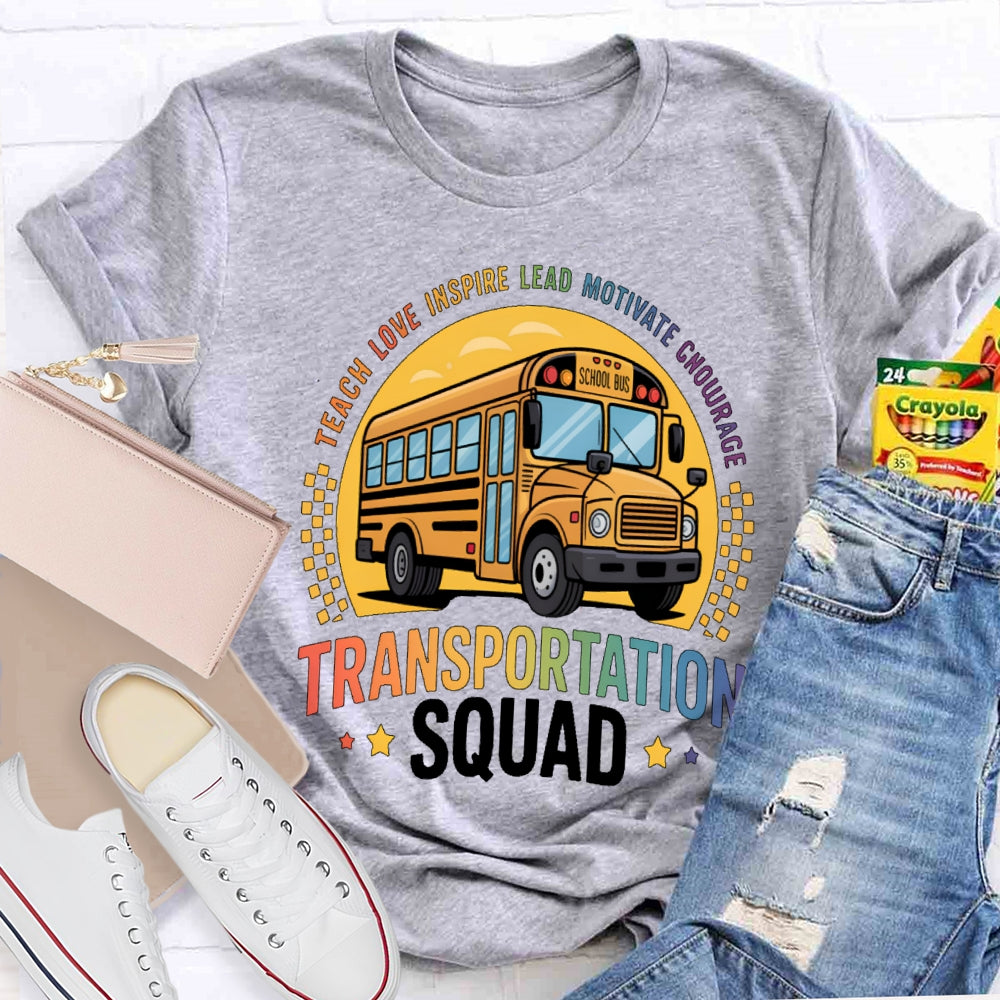 Transportation Squad Graphic T-shirt