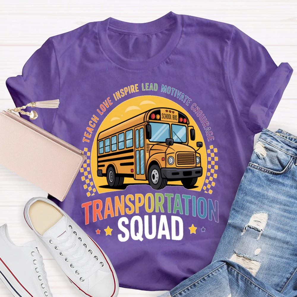 Transportation Squad Graphic T-shirt