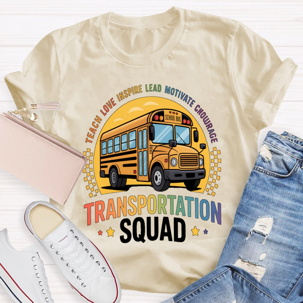 Transportation Squad Graphic T-shirt