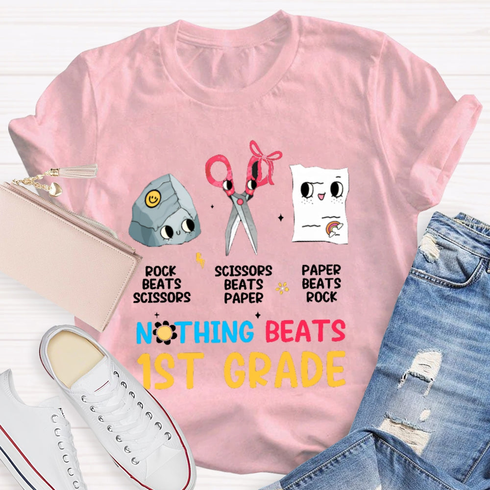 Personalized Grade Nothing Beats T-Shirt