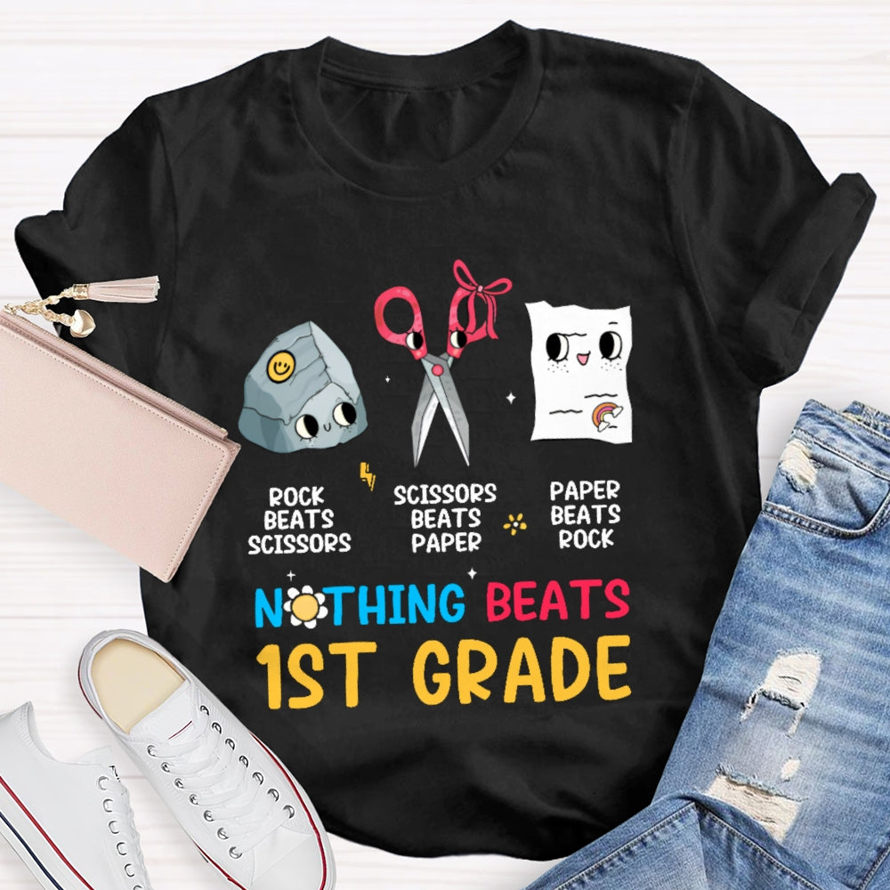 Personalized Grade Nothing Beats T-Shirt