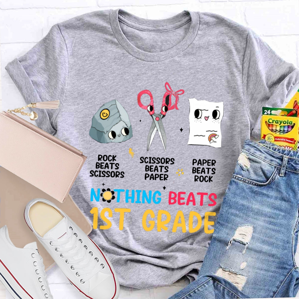 Personalized Grade Nothing Beats T-Shirt