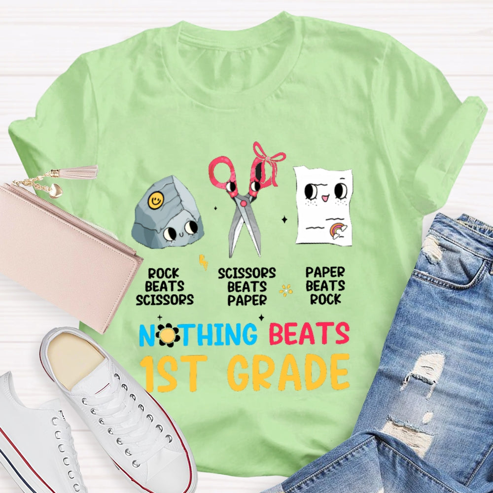 Personalized Grade Nothing Beats T-Shirt