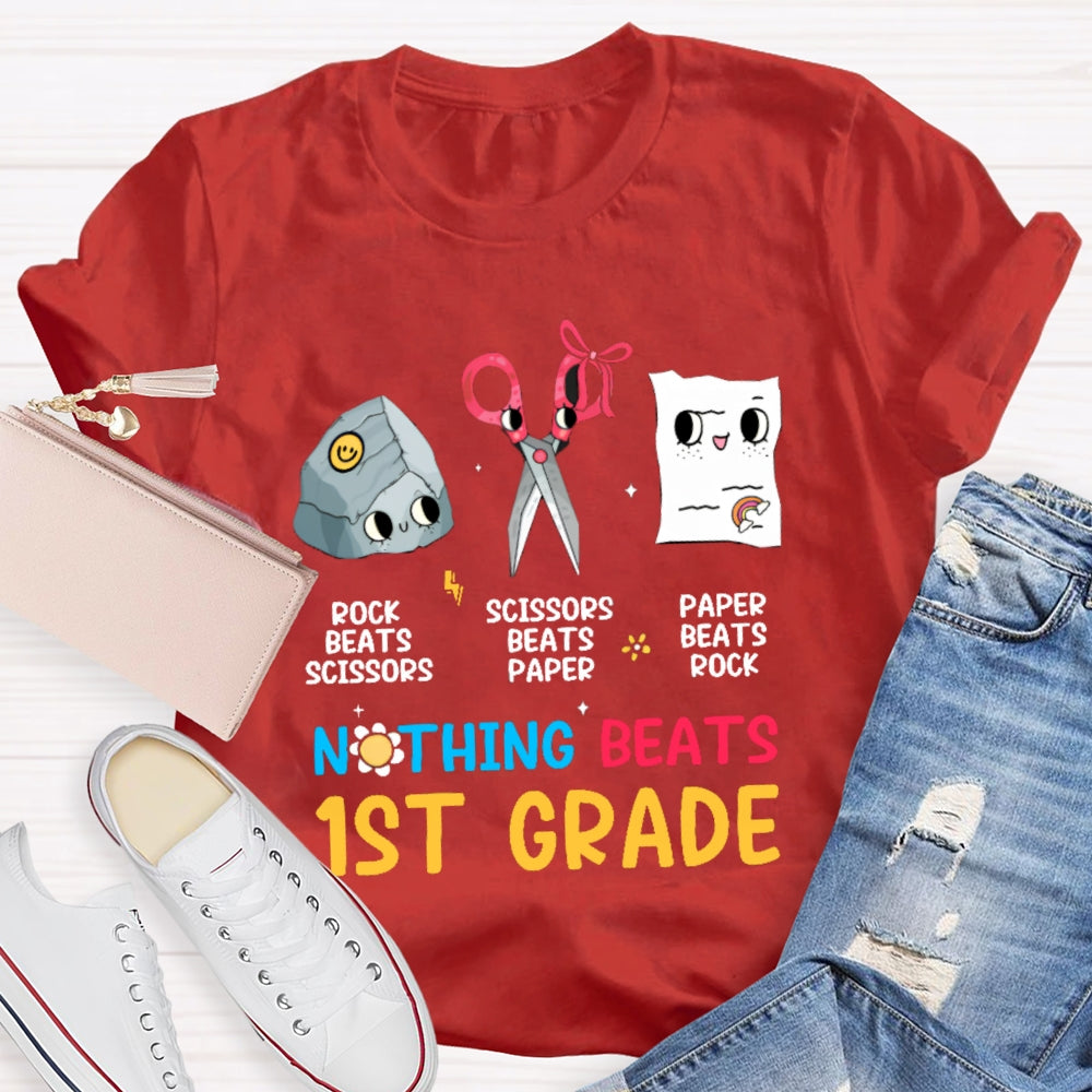 Personalized Grade Nothing Beats T-Shirt