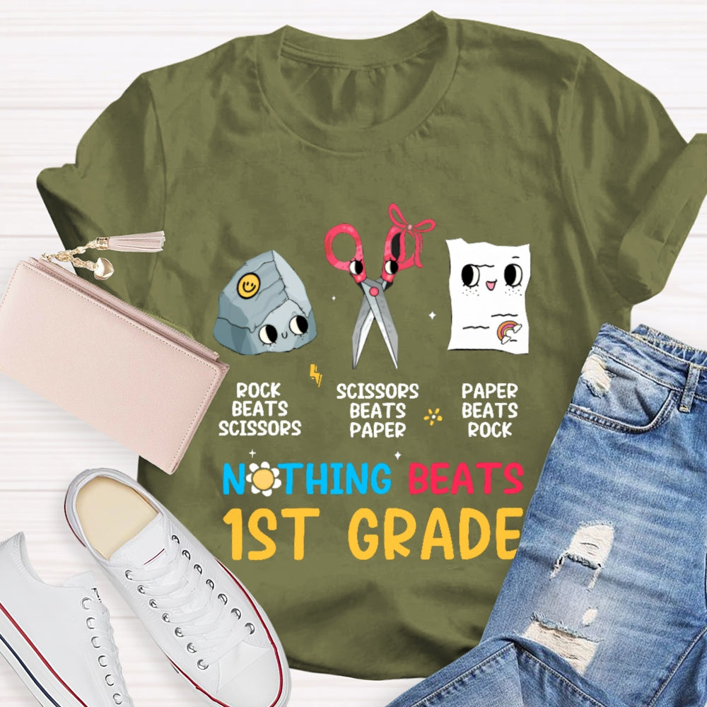 Personalized Grade Nothing Beats T-Shirt