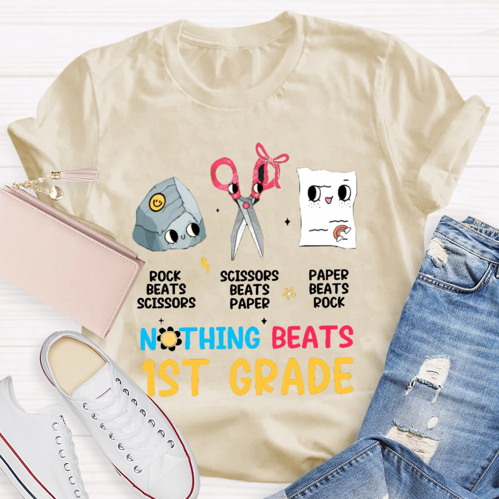 Personalized Grade Nothing Beats T-Shirt