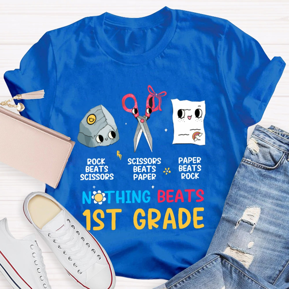 Personalized Grade Nothing Beats T-Shirt